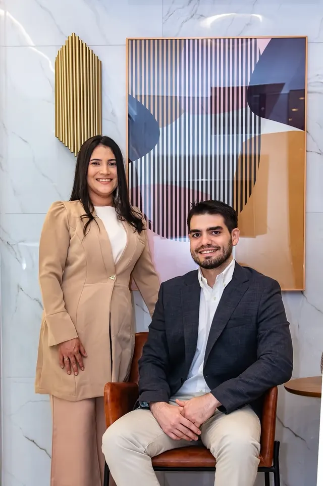 Valdeline Sousa e Dr. Lucas Mapurunga, sócios-fundadores da GastriClin
